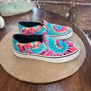 Womens tie-dye vans